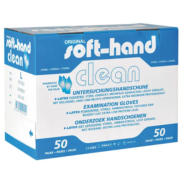 Soft-Hand Clean Paarweise steril verpackt S - klein