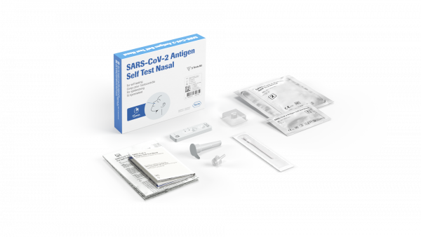 Roche SARS-CoV-2 Antigen Self Test Nasal - LAIENTest (5er Packung) 